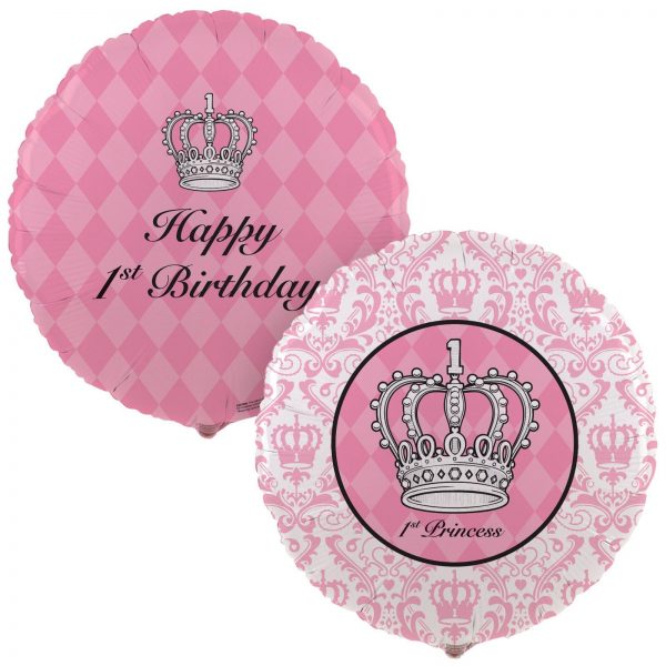 Original – Balloon, foil 1, damask princess (BS product ID 84801)