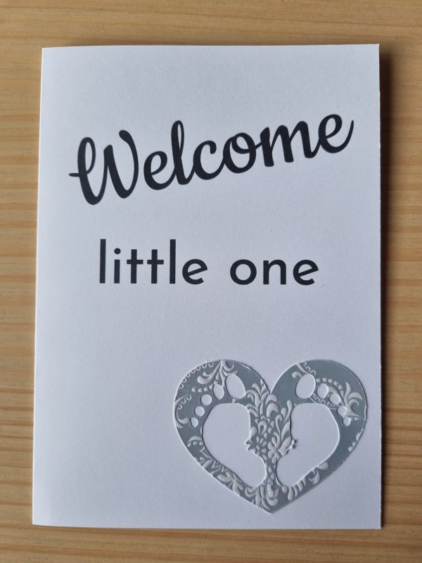 Welcome card – front