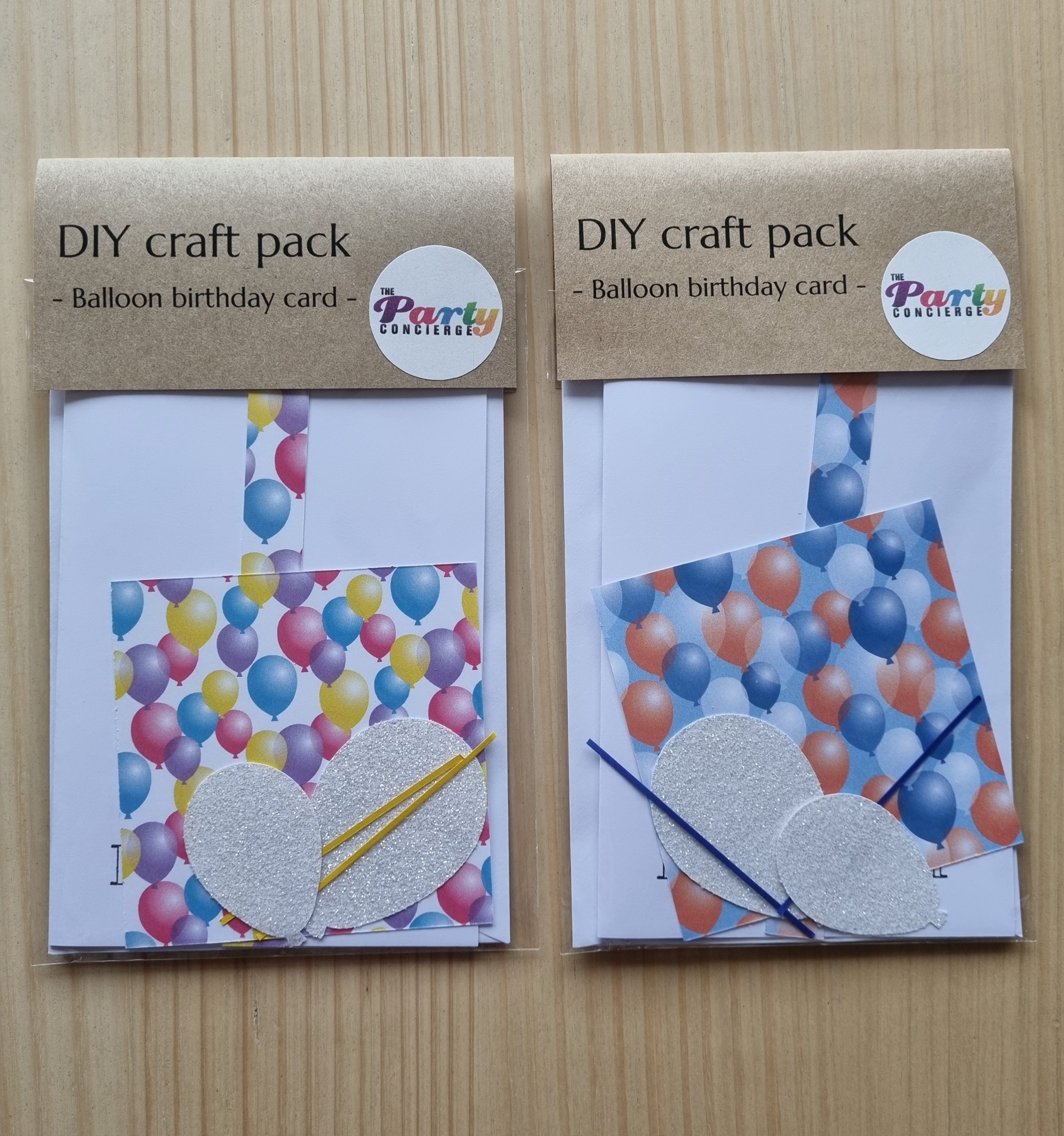 Balloon card – packet